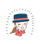 やさしい言葉で受付嬢の1日（個別スタンプ：13）