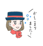 やさしい言葉で受付嬢の1日（個別スタンプ：23）