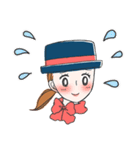 やさしい言葉で受付嬢の1日（個別スタンプ：26）