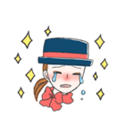 やさしい言葉で受付嬢の1日（個別スタンプ：27）