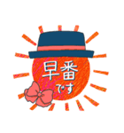 やさしい言葉で受付嬢の1日（個別スタンプ：28）