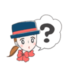やさしい言葉で受付嬢の1日（個別スタンプ：33）