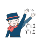 やさしい言葉で受付嬢の1日（個別スタンプ：39）