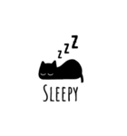 くろねことEnglish 、ときどきスラング（個別スタンプ：18）