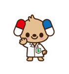 下川薬局 公式キャラクターのシモカワン（個別スタンプ：16）