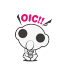 エイリアンQの赤ちゃんの言葉（個別スタンプ：6）