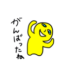 表情豊かなイエロー君！（個別スタンプ：3）