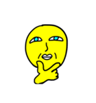 表情豊かなイエロー君！（個別スタンプ：6）