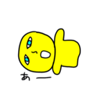 表情豊かなイエロー君！（個別スタンプ：9）