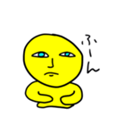 表情豊かなイエロー君！（個別スタンプ：15）