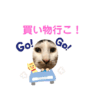 猫ちゃんスタンプ(ほぼメメ)（個別スタンプ：12）