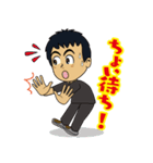 玉高115周年記念スタンプ 白抜き（個別スタンプ：13）