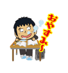 玉高115周年記念スタンプ 白抜き（個別スタンプ：16）