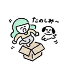 気持ちを伝えるガールたち（個別スタンプ：22）