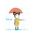 カラー日常生活（個別スタンプ：4）