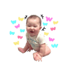 赤ちゃんの成長♡3～6ヶ月（個別スタンプ：2）