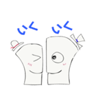2人でひとつ（感情）（個別スタンプ：12）