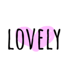 Lovely！ Lovely！ Lovely！（個別スタンプ：34）