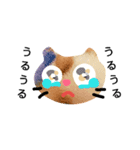 モコモコにゃんこ（個別スタンプ：5）