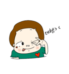 ぼくは丸い。（個別スタンプ：10）