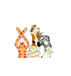 猫文字さん（個別スタンプ：3）