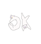 猫文字さん（個別スタンプ：6）