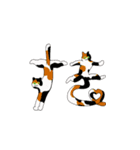 猫文字さん（個別スタンプ：34）