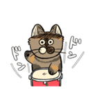 MoneKuroAnnyoMoru（個別スタンプ：20）