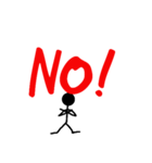 支える棒人間！（個別スタンプ：38）