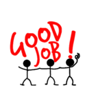 支える棒人間！（個別スタンプ：40）