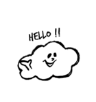 【敬語】ふわふわくもさん（個別スタンプ：37）