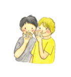 ツィバの男の子シリーズ 2（個別スタンプ：3）