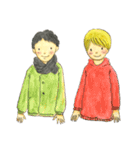 ツィバの男の子シリーズ 2（個別スタンプ：8）