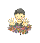 ツィバの男の子シリーズ 2（個別スタンプ：11）