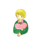 ツィバの男の子シリーズ 2（個別スタンプ：14）