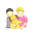 ツィバの男の子シリーズ 2（個別スタンプ：15）