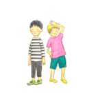 ツィバの男の子シリーズ 2（個別スタンプ：16）