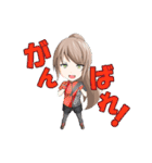 久比岐 凛(久比岐自転車道PRキャラクター)（個別スタンプ：3）