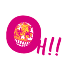 りり's   O マイ ガイコツ♪（個別スタンプ：6）