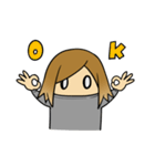 家にいる人（個別スタンプ：2）