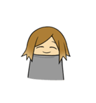 家にいる人（個別スタンプ：19）