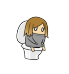 家にいる人（個別スタンプ：38）