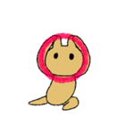 変なうさぎシリーズ（個別スタンプ：3）