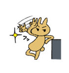 変なうさぎシリーズ（個別スタンプ：10）