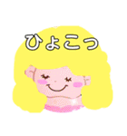 虹色ナナちゃんのスタンプ（個別スタンプ：3）