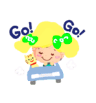 虹色ナナちゃんのスタンプ（個別スタンプ：18）