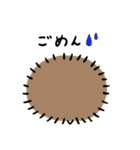 使いやすいハリネズミのスタンプ（個別スタンプ：6）