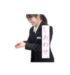 オヤジ系女子のスタンプ（個別スタンプ：9）