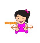 Thai sign language by Kulaap 40（個別スタンプ：2）