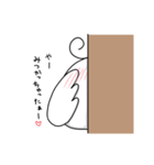 愛情たっぷりしらとりさん（個別スタンプ：11）